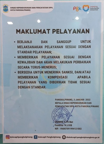 Maklumat Pelayanan 2022 kecil