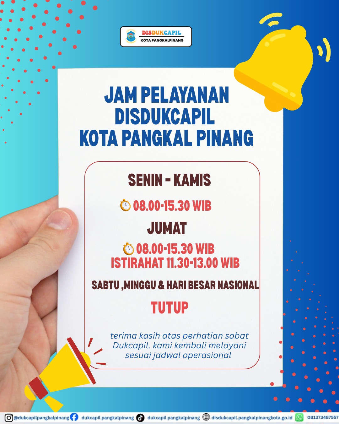 Jam Pelayanan 0726 Jam Pelayanan 0726
